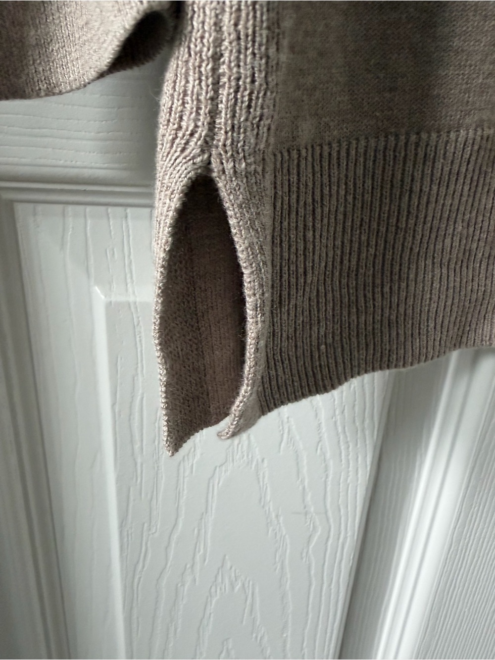 LOFT Tan Rollneck Lightweight Tunic Sweater - size Medium - NWT - Picture 6 of 11